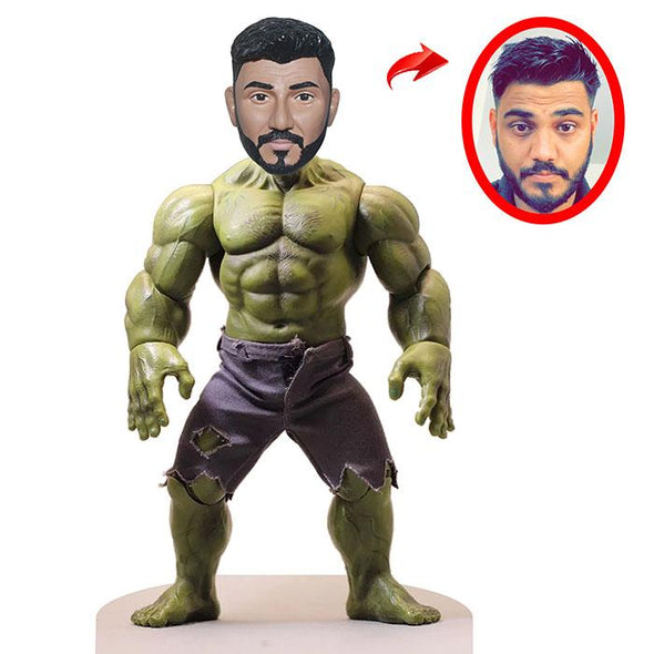 Custom Made Hulk Bobblehead Doll, Personalized Hulk Figure - Abobblehead.com