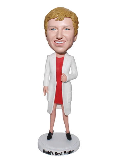 Custom Doctors Bobbleheads, Personalized Female Doctor Statues - Abobblehead.com