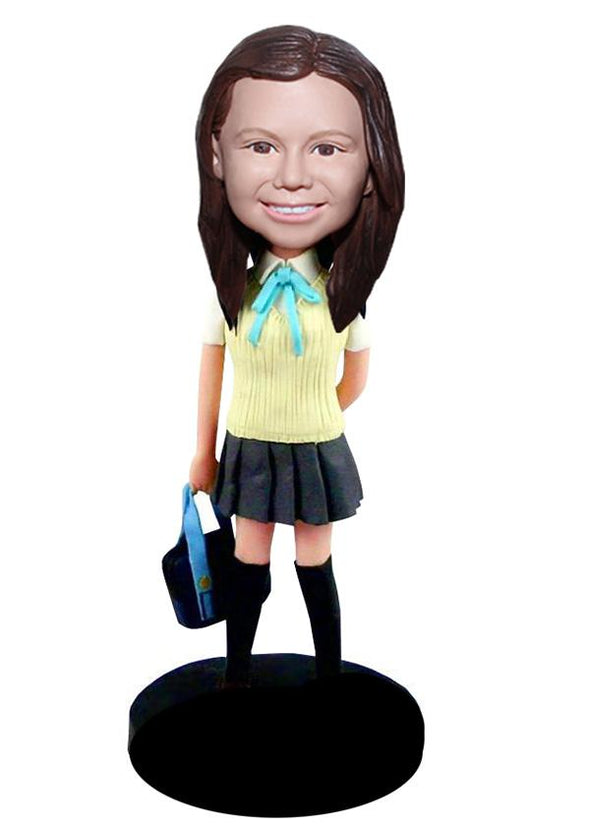 Custom Bobblehead Best Gifts For School Students, Custom Baby Bobbleheads Look Like My Baby - Abobblehead.com