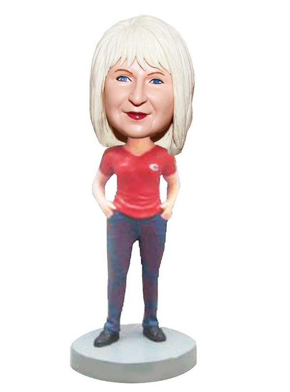 Customized Bobblehead Women, Make Your Own Bobble Head Cheap - Abobblehead.com