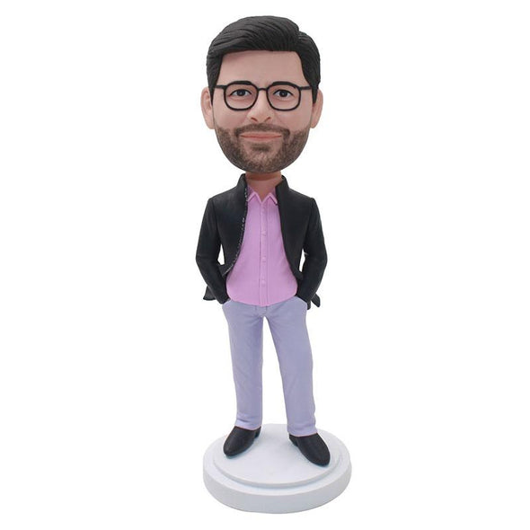 Custom Businessman Bobblehead Make Your Own Bobblehead birthday Who Has Everything - Abobblehead.com