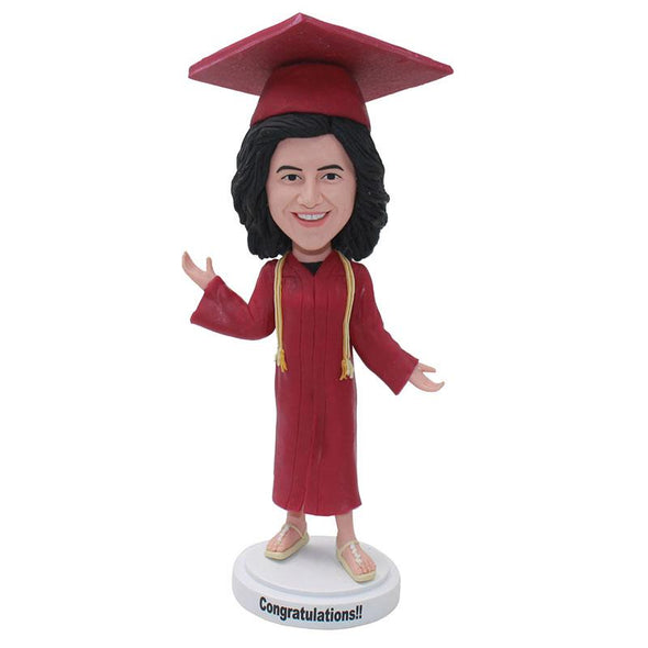 Custom Bobbleheads As College Graduation Gifts For Phd Graduation, Masters Degree, Bachelors - Abobblehead.com