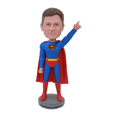 Personalized Superhero Bobbleheads, Custom Superman Bobblehead Gifts for Adults - Abobblehead.com