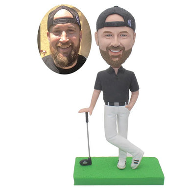 Create Your Own Doll That Looks Like You, Personalized Golf Bobbleheads - Abobblehead.com