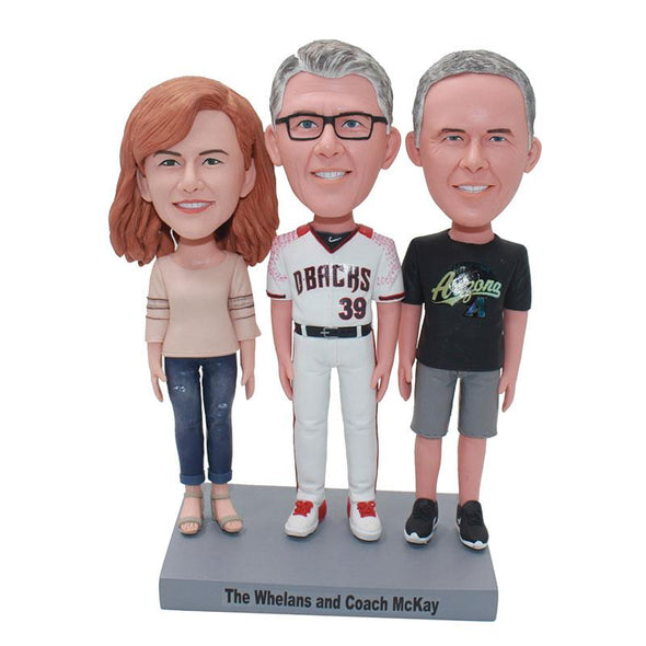 Custom Family Bobbleheads, Create My Own Family Bobblehead - Abobblehead.com