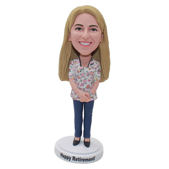 Custom Bobblehead Of Girlfriend From Photos Look Like Her - Abobblehead.com