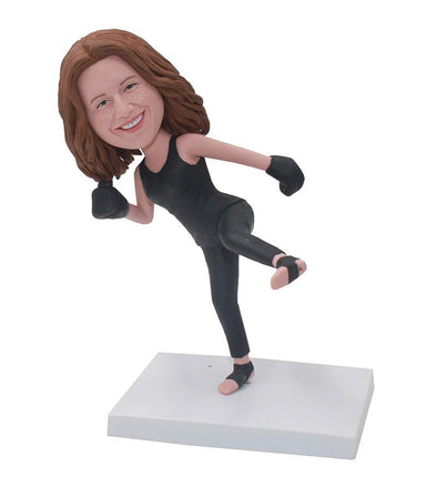 Personalized Boxing Bobblehead, Custom Boxing Glove Bobblehead, Custom Boxing Champion Action Figure - Abobblehead.com