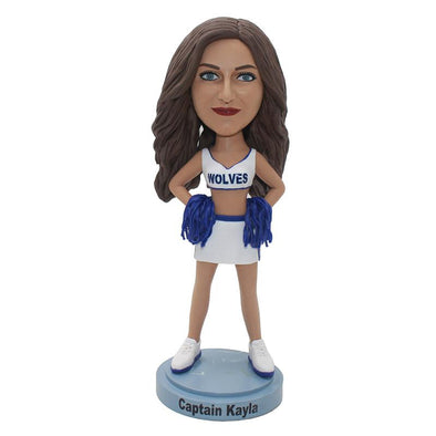 Personalized Bobbleheads Cheerleaders, Custom Bobblehead Dancer - Abobblehead.com