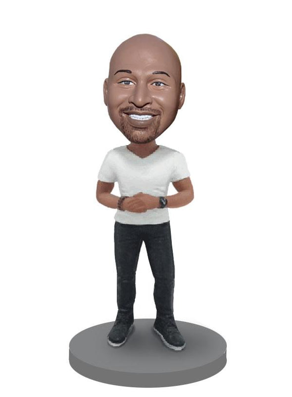 Custom Male Ceo Bobbleheads, Custom Figurine Unique Gift For Boss Ceo - Abobblehead.com