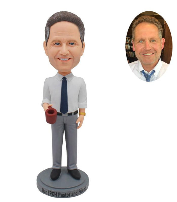 Custom Bobblehead From The Office, Custom Boss Bobbleheads From Photo - Abobblehead.com