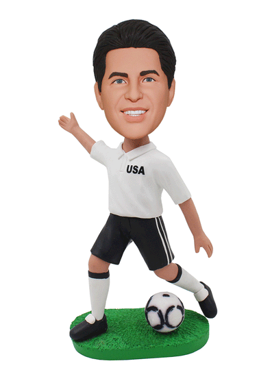 Custom Football Player Bobblehead Figures, Personalized Football Bobblehead From Picture - Abobblehead.com