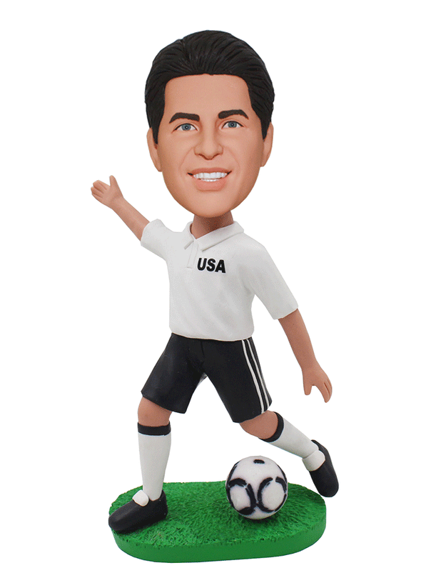 Custom Football Player Bobblehead Figures, Personalized Football Bobblehead From Picture - Abobblehead.com