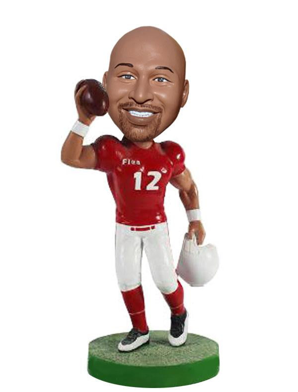 Custom NFL Bobbleheads Dolls Of Yourself Custom Rugby Player