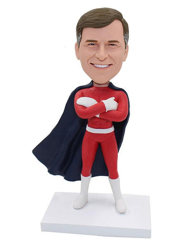 Cheap Customized Superman Bobbleheads, Superhero Personalized Bobbleheads - Abobblehead.com