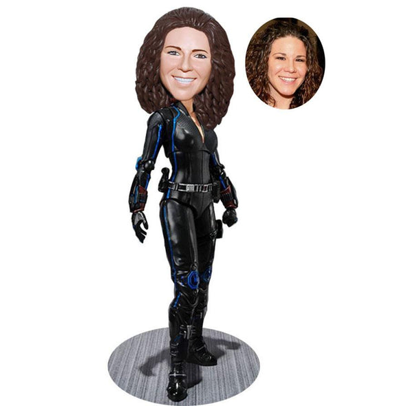 Custom The Avengers Natasha Romanoff  Black Widow Bobblehead - Abobblehead.com