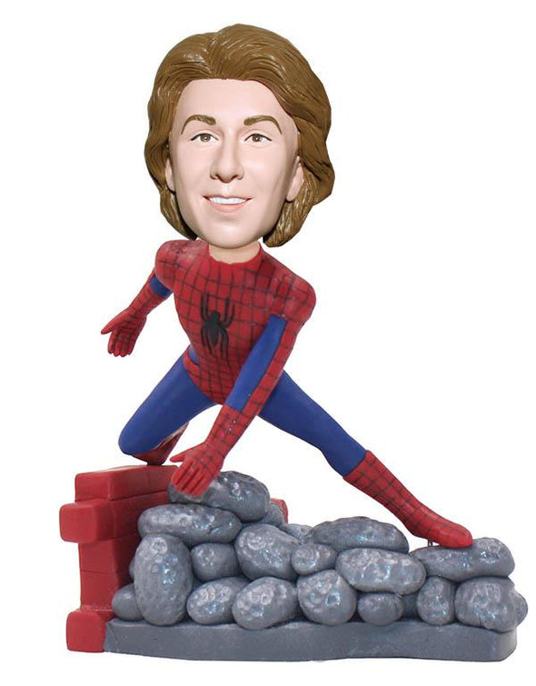 Custom Spiderman Bobblehead, Spiderman Customizable Bobbleheads - Abobblehead.com