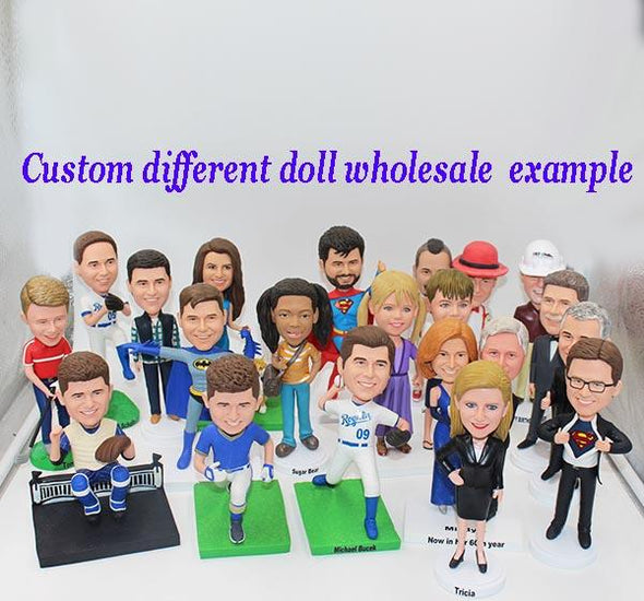 Bobbleheads Groupon More Than 15 People Head to Toe Custom Wholesale Custom Different Doll - Abobblehead.com